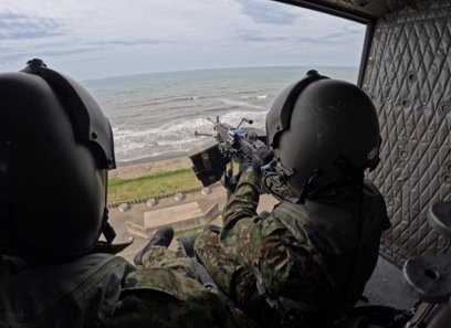 ドアガン射撃】 ＃第5旅団 はドアガン射撃訓練を行いました。 ＃第5