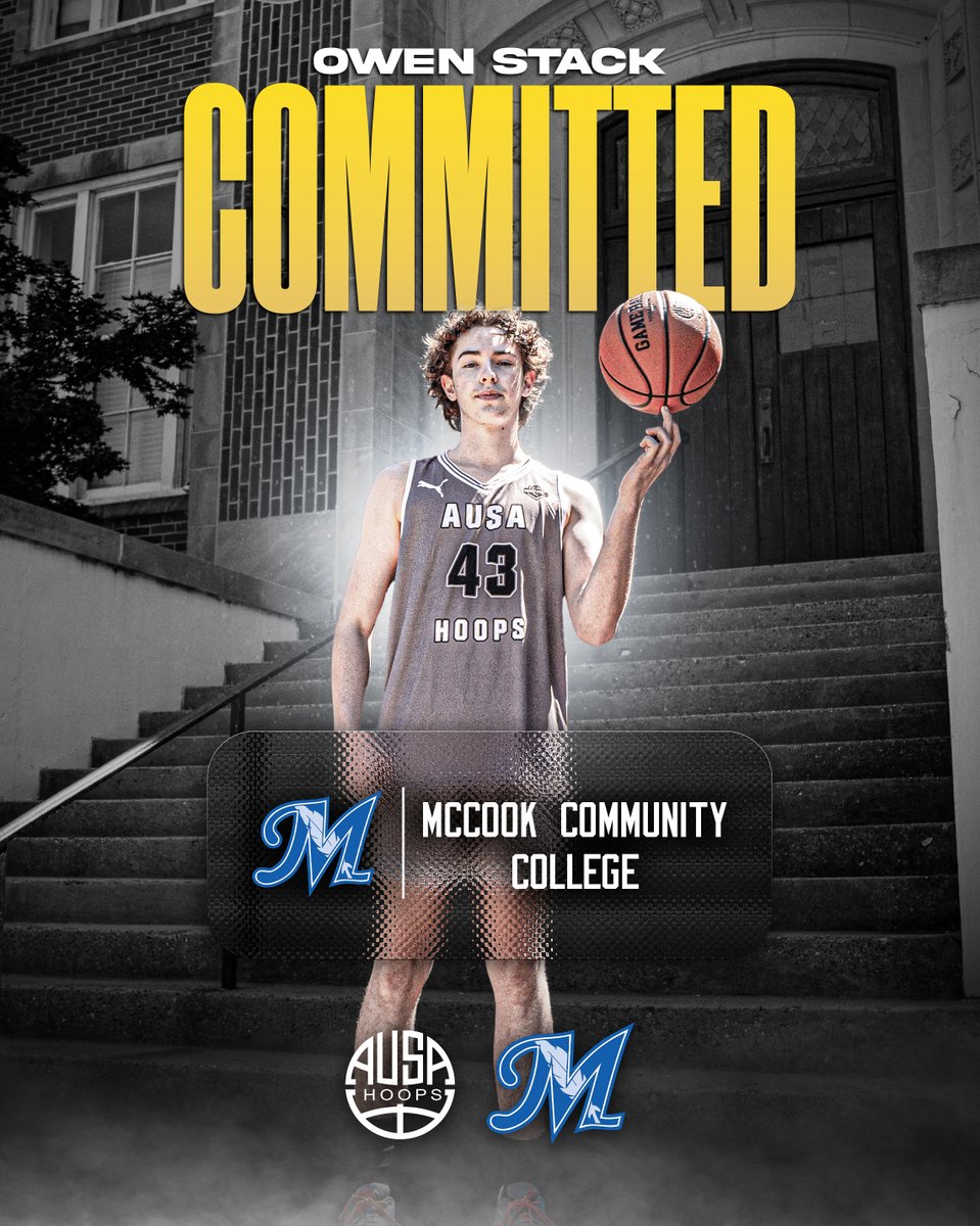 AUSA Hoops (@ausa_hoops) on Twitter photo We are proud to announce that <a href="/owenstack_bball/">Owen Stack</a> has committed to <a href="/MCC_IndiansMBB/">McCook CC Mens Basketball</a>.
A product of the <a href="/Knox_Basketball/">Knox Basketball</a> junior program, Owen is a skilled perimeter shooter with elite court vision, defensive instincts, and a high basketball IQ. ๐ฏ We are proud to announce that <a href="/owenstack_bball/">Owen Stack</a> has committed to <a href="/MCC_IndiansMBB/">McCook CC Mens Basketball</a>.
A product of the <a href="/Knox_Basketball/">Knox Basketball</a> junior program, Owen is a skilled perimeter shooter with elite court vision, defensive instincts, and a high basketball IQ. ๐ฏ