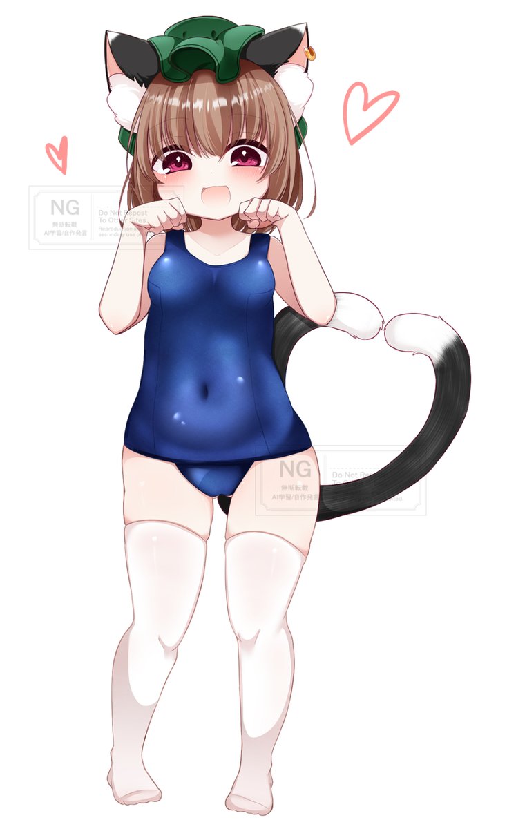 スク水橙ちゃん 