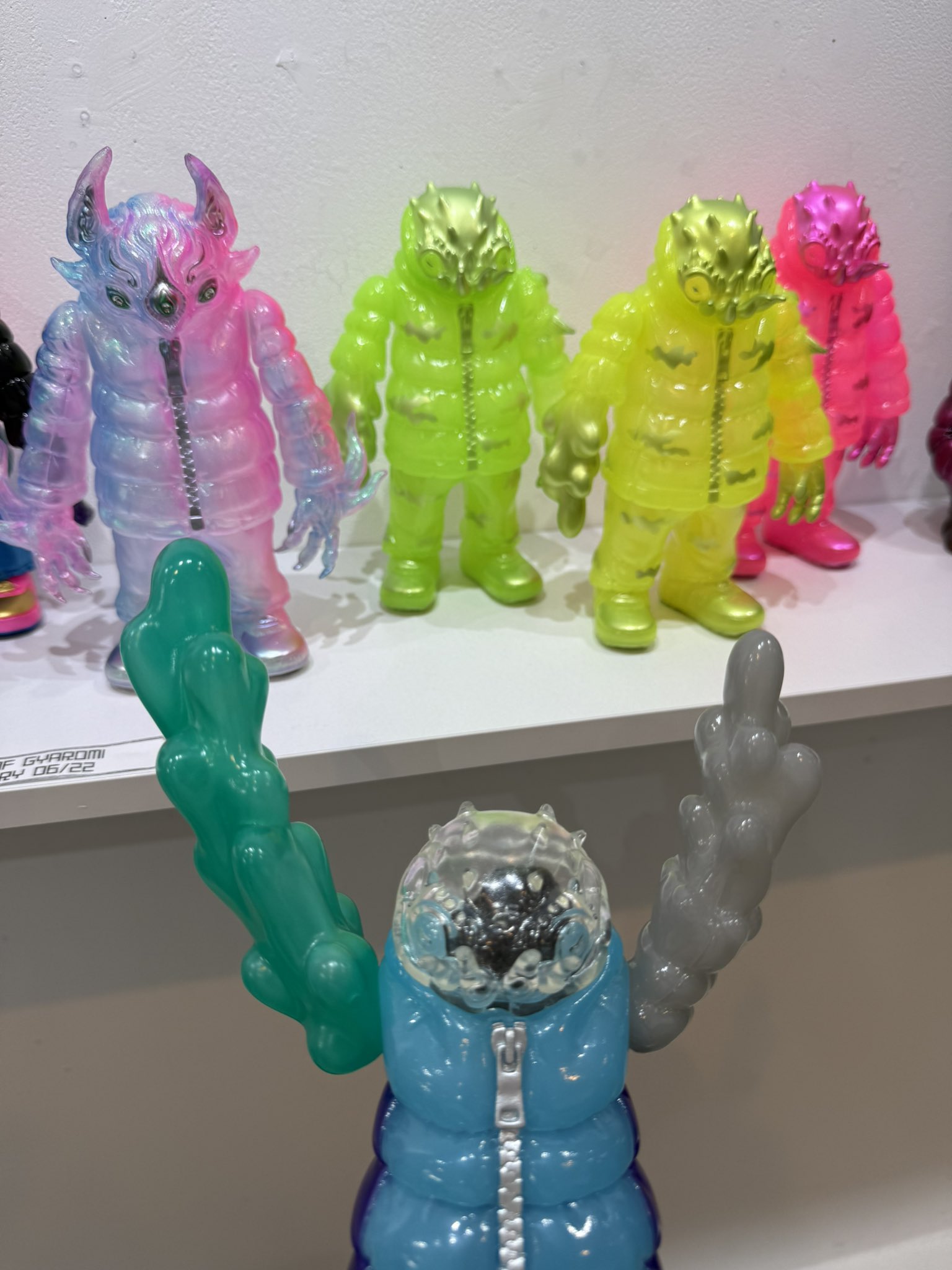 GYAROMI 玉藻オイド 蓄光 MEDICOM TOY ソフビ MCT MEDICOM TOY