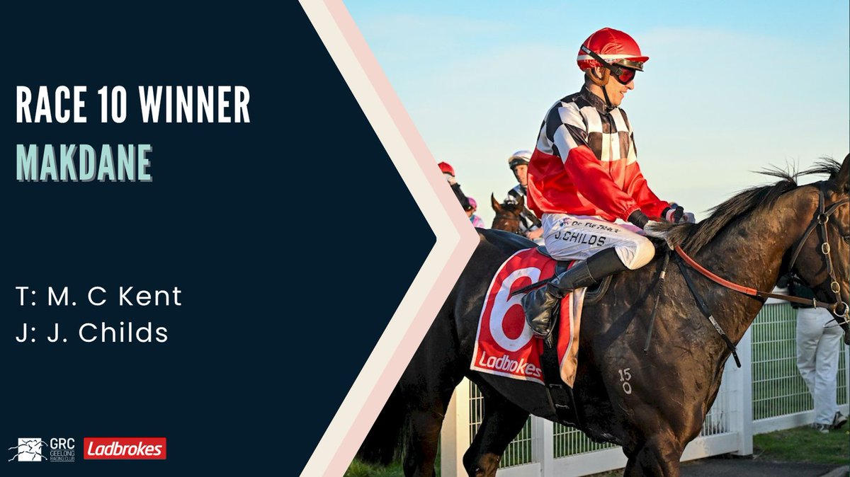 Winner Race 10 - MAKDANE T: <a href="/MichaelRhysKent/">Michael Kent</a> J: <a href="/JChilds47/">Jordan Childs</a>