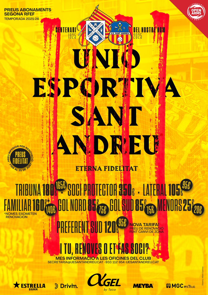 Unió Esportiva Sant Andreu tweet media