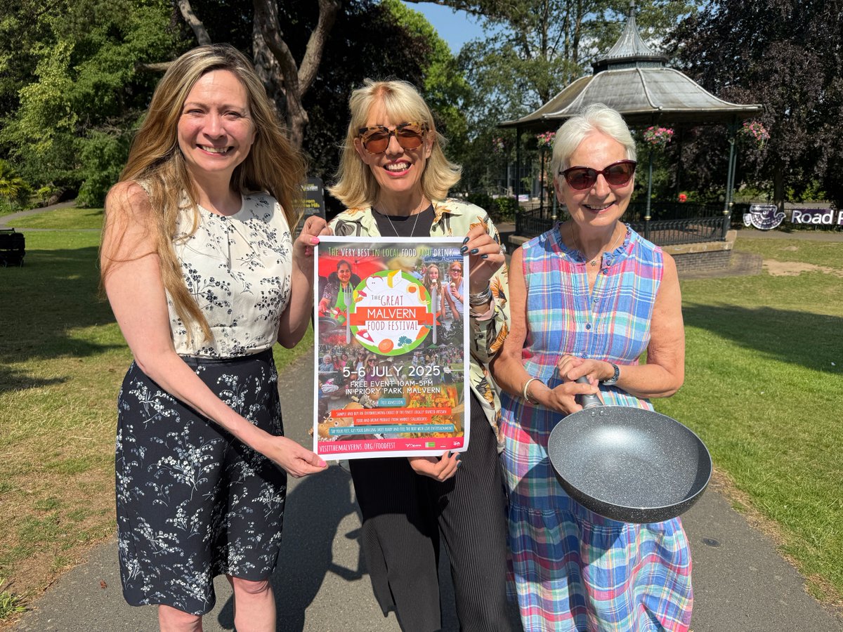 Great Malvern Food Festival all set to return for its 15th year!

The free, two-day festival takes place on Saturday, 5 July and Sunday, 6 July, from 10am to 5pm, in Priory Park, Great Malvern.  

Visit visitthemalverns.org/foodfest for more information.