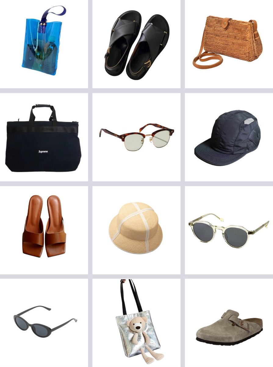 PayID_jp's tweet image. 特集「小物からはじめる、夏のしたく」公開中!
今すぐ使える夏小物を先取り☀️
夏らしいハットやアイウエア、サンダルを大特集🩵