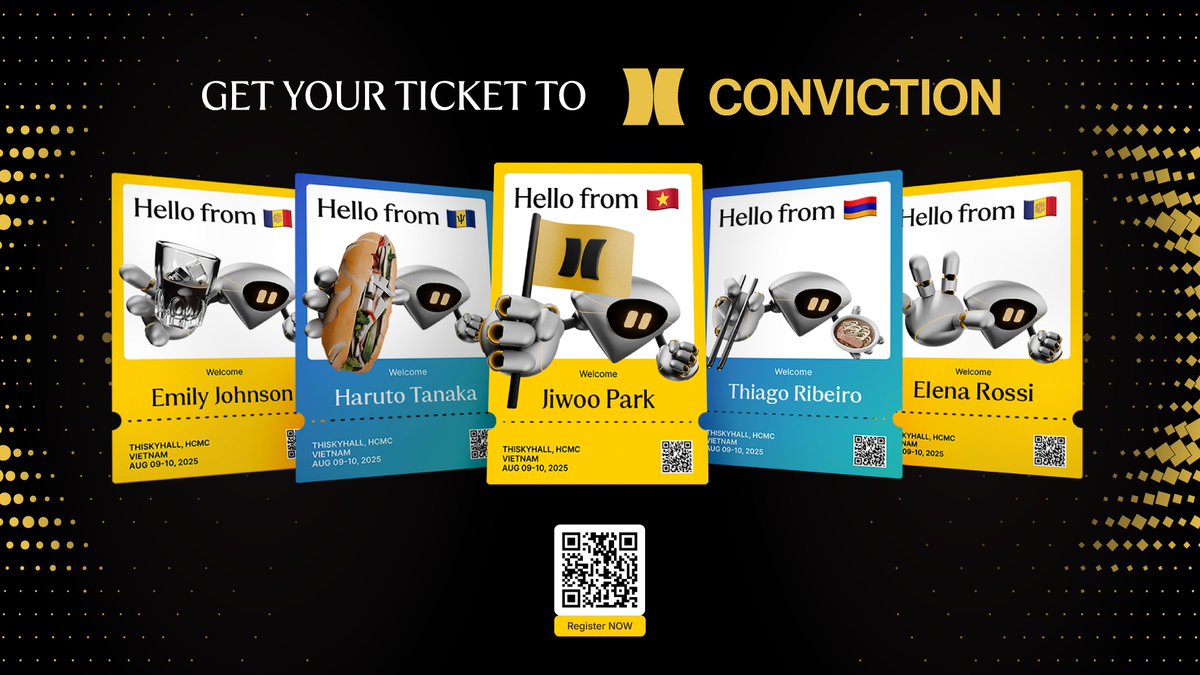 Blockwarp (@blockwarp_io) on Twitter photo 🚀 CONVICTION NFT TICKET IS LIVE – MINT NOW!
The ultimate Blockchain × AI experience is calling — and your ticket is 100% FREE.
🎟️ Mint now to secure your slot at <a href="/Convictionvn/">Conviction</a>, the premier institutional event happening in Ho Chi Minh City – Vietnam’s next tech frontier.
✨ 🚀 CONVICTION NFT TICKET IS LIVE – MINT NOW!
The ultimate Blockchain × AI experience is calling — and your ticket is 100% FREE.
🎟️ Mint now to secure your slot at <a href="/Convictionvn/">Conviction</a>, the premier institutional event happening in Ho Chi Minh City – Vietnam’s next tech frontier.
✨