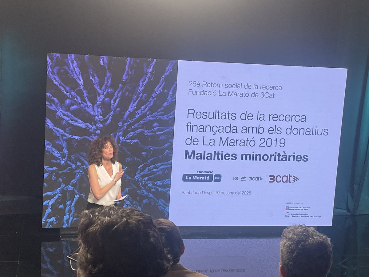 Carles A. Saura (@carlessaura) on Twitter photo Acte del 26è retorn social de #LaMarató <a href="/som3cat/">3Cat</a> dels projectes #malaltiesminoritaries de l’edició 2019. Acte emotiu i apassionant 😊. Felicitats projectes finançats, especialment als grups de <a href="/INC_UAB/">Institut de Neurociències UAB</a> <a href="/UABBarcelona/">Universitat Autònoma de Barcelona</a> <a href="/albert_qr78/">Albert Quintana</a> <a href="/QuintanaLab/">Quintana Lab</a> <a href="/JMLBlab/">JMLB lab</a> Acte del 26è retorn social de #LaMarató <a href="/som3cat/">3Cat</a> dels projectes #malaltiesminoritaries de l’edició 2019. Acte emotiu i apassionant 😊. Felicitats projectes finançats, especialment als grups de <a href="/INC_UAB/">Institut de Neurociències UAB</a> <a href="/UABBarcelona/">Universitat Autònoma de Barcelona</a> <a href="/albert_qr78/">Albert Quintana</a> <a href="/QuintanaLab/">Quintana Lab</a> <a href="/JMLBlab/">JMLB lab</a>
