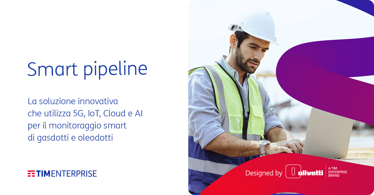 OlivettiOnline's tweet image. #SmartPipeline è la soluzione @TIM_Enterprise, powered by #Olivetti, che rende #smart la gestione di oleodotti e gasdotti💡

Scopri come #Cloud, #AI, #IoT permettano un controllo avanzato e la manutenzione predittiva degli impianti ✅ 

➡️ bit.ly/MonitoringPlan…
#TIMEnterprise