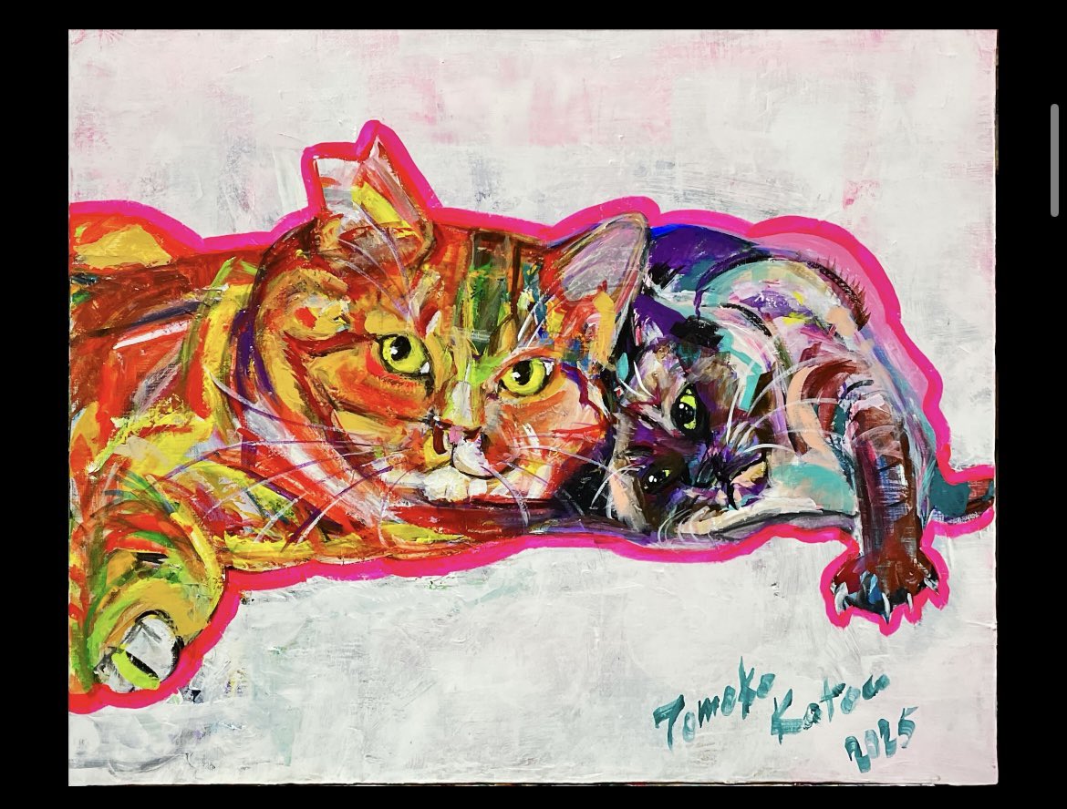 加藤智子　絵描き tweet media