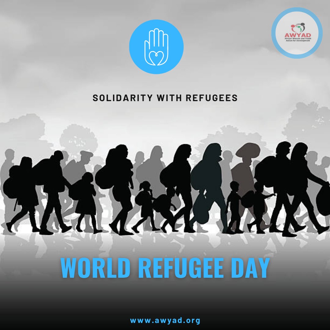 AWYAD_UG's tweet image. On this #WorldRefugeeDay, we don’t just stand with refugees—we act.

Let’s create space for healing, growth, and opportunity.
Empower refugees to rebuild, thrive, and lead.
#Solidarity means #Action.

#withRefugees 
#SolidaritywithRefugees