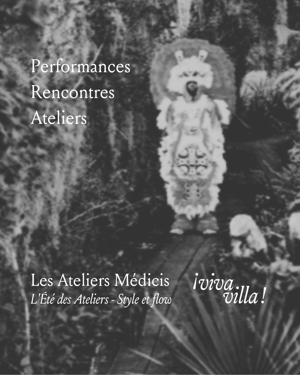 ¡ VIVA VILLA ! (@vivavillafest) on Twitter photo #VivaVilla #AteliersMédicis #Art L’Été des Ateliers, ce soir aux Ateliers Médicis : performances Viva Villa (Smaïl Kanouté, Envahisseurs), ateliers, défilé Afrikanista. Entrée libre vivavilla.info/viva-villa-aux…
<a href="/casadevelazquez/">Casa de Velázquez</a>
<a href="/villa_albertine/">Villa Albertine</a>
<a href="/villakujoyama/">Villa Kujoyama ・ヴィラ九条山</a>
<a href="/villa_albertine/">Villa Albertine</a> #VivaVilla #AteliersMédicis #Art L’Été des Ateliers, ce soir aux Ateliers Médicis : performances Viva Villa (Smaïl Kanouté, Envahisseurs), ateliers, défilé Afrikanista. Entrée libre vivavilla.info/viva-villa-aux…
<a href="/casadevelazquez/">Casa de Velázquez</a>
<a href="/villa_albertine/">Villa Albertine</a>
<a href="/villakujoyama/">Villa Kujoyama ・ヴィラ九条山</a>
<a href="/villa_albertine/">Villa Albertine</a>