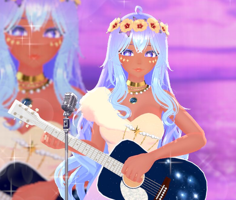 I spent the entirety of yesterday configuring some new visuals for my music streams... 🫠and I'm so excited to show you guys the upgrade!!!!!! 

MY STREAM DEBUTING IT STARTS NOWWW! COME JOIN! 🥰

twitch.tv/hokulina

#ENvtuber #vtuber