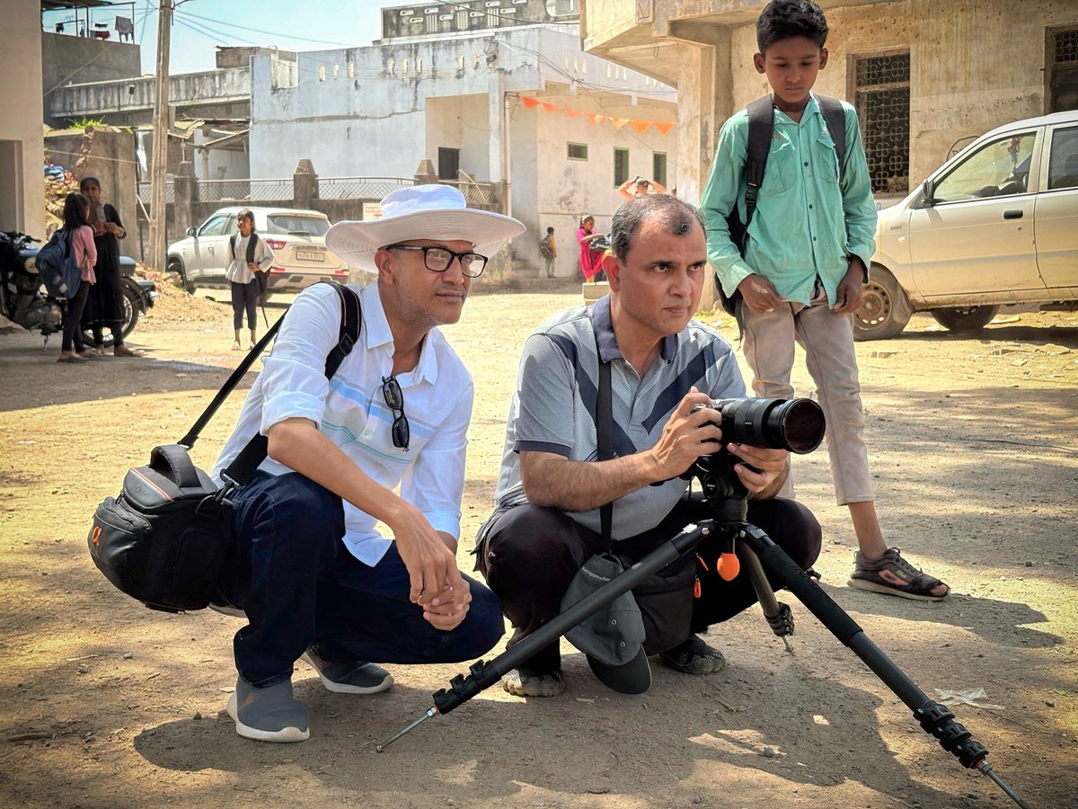 ABhatlekar's tweet image. Just finished an infrastructure short film in Gujarat.
Ventured into filmmaking last year, and loving it.
Sharing the film here soon.
#Filmmaking