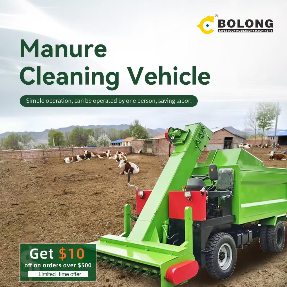 bolongcompost's tweet photo. 🚛 Manure Cleaning Vehicle – Efficient. Labor-Saving. Powerful.

💰 Get $10 OFF on orders over $500
Now’s the time to upgrade your farm equipment!

📩 Send us a message for a free quote today!
#ManureCleaningVehicle #FarmAutomation #LivestockEquipment #Bolong https://t.co/btn2BBrIAY