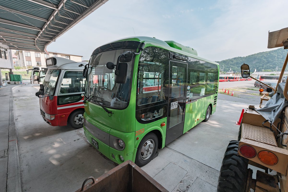 ueda_bus's tweet image. 暑い中、中古車一台入りました🔥