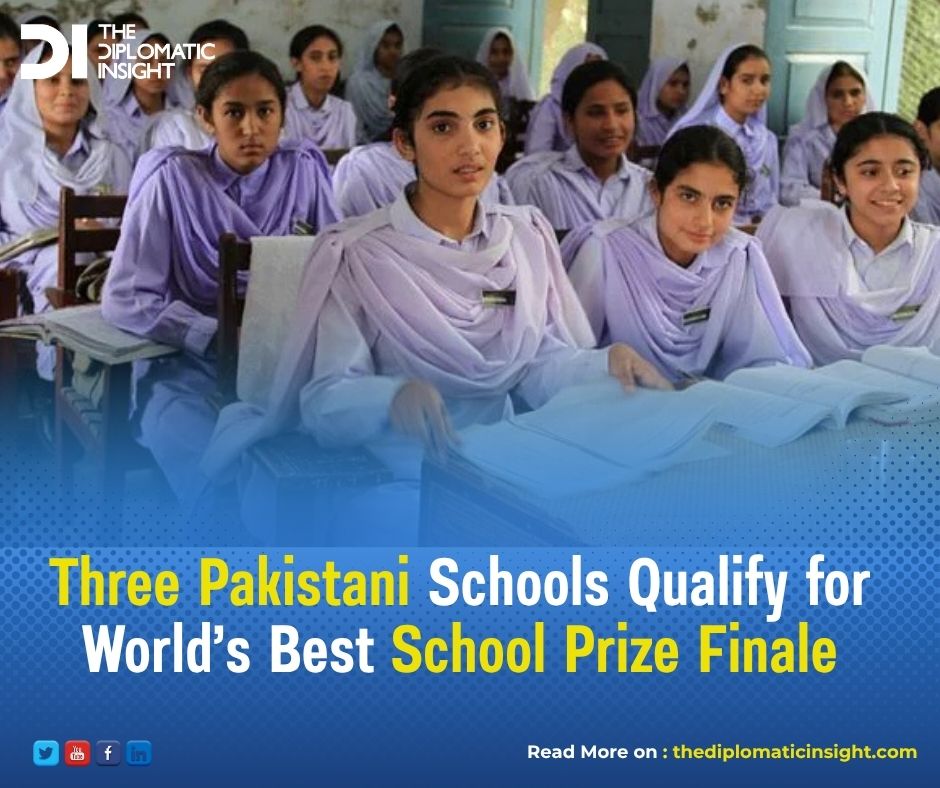 In a proud moment for Pakistan’s education sector, 

three pioneering schools—Sanjan Nagar Public 

Education Trust, Beaconhouse College Program’s 

Juniper Campus (Quetta), and Nordic International 

School (Lahore) have been shortlisted among the top 10 

finalists for the