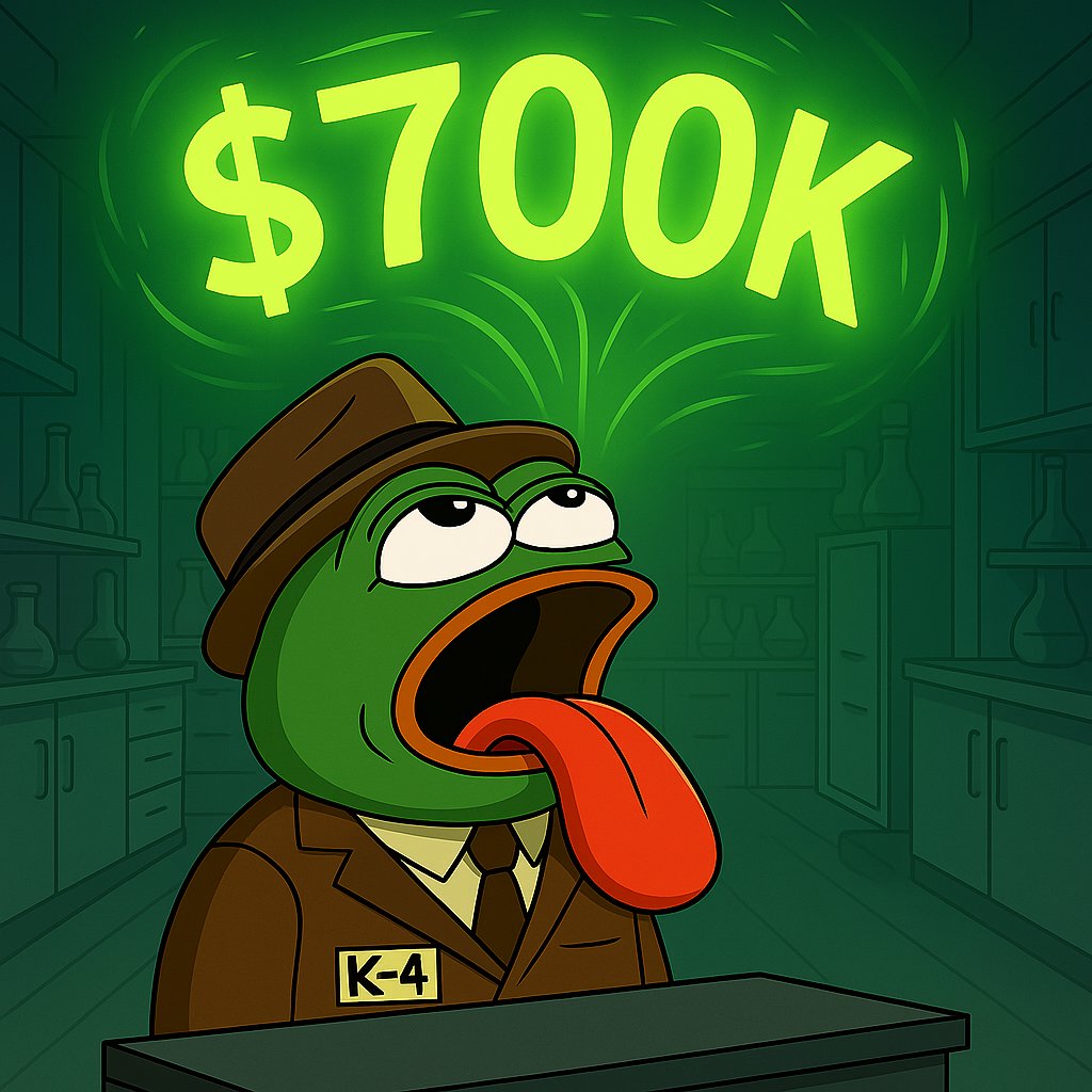 👀 $700,000 reached… and now, the world will not be the same.

🐸 Be part of history. Be part of the blast:  pepeheimer.io