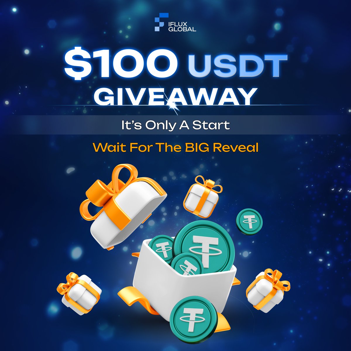 iFlux Global (@ifluxglobal) on Twitter photo π¨ $100 USDT GIVEAWAY - WARM-UP BEFORE THE BIG DROP
Something MASSIVE drops June 28. This $100 GA with <a href="/taskonxyz/">TaskOn | Ultimate Web3 Community Growth Platform</a> is just the appetizer π
TaskOn link: taskon.xyz/quest/126169532
Easy tasks:
β
Follow <a href="/iFluxGlobal/">iFlux Global</a>, like & requote this post
β
Join our telegram: π¨ $100 USDT GIVEAWAY - WARM-UP BEFORE THE BIG DROP
Something MASSIVE drops June 28. This $100 GA with <a href="/taskonxyz/">TaskOn | Ultimate Web3 Community Growth Platform</a> is just the appetizer π
TaskOn link: taskon.xyz/quest/126169532
Easy tasks:
β
Follow <a href="/iFluxGlobal/">iFlux Global</a>, like & requote this post
β
Join our telegram: