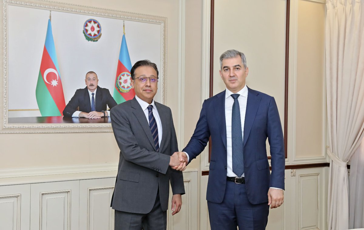 Chief of the #StateMigrationService met with the Ambassador of the Islamic Republic of Pakistan to our country