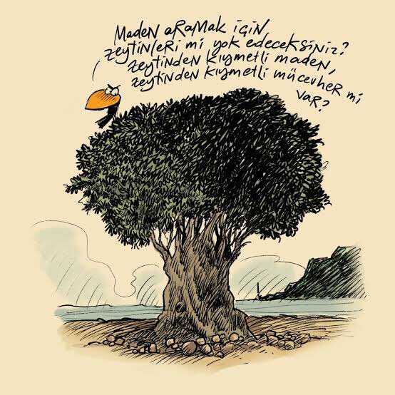 Muğla Yatağan ve Yeniköy-Kemerköy'de zeytinlik alanları madenciliğe açan kanun teklifi TBMM  Sanayi ve Enerji Komisyonu'nda kabul edildi.
O zeytin ağaçlarını sırf rant uğruna yok edenleri tarih asla affetmeyecek.
Gelecek nesiller sizi zeytin ağaçlarını katledenler olarak anacak!