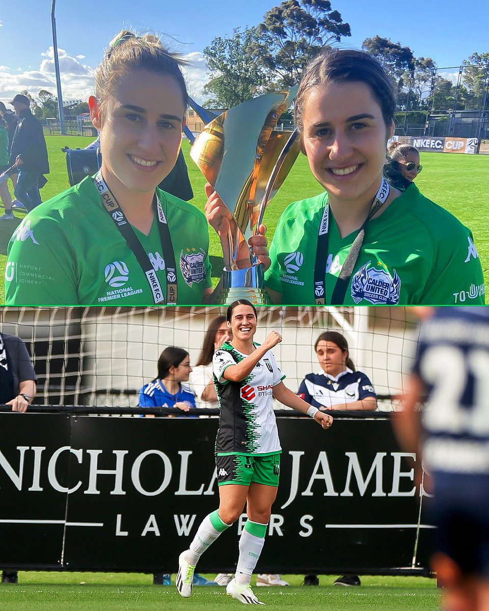 From Calder United, to Western United, to <a href="/TheMatildas/">CommBank Matildas</a>  🙌

We are so, so proud of you Age 💚