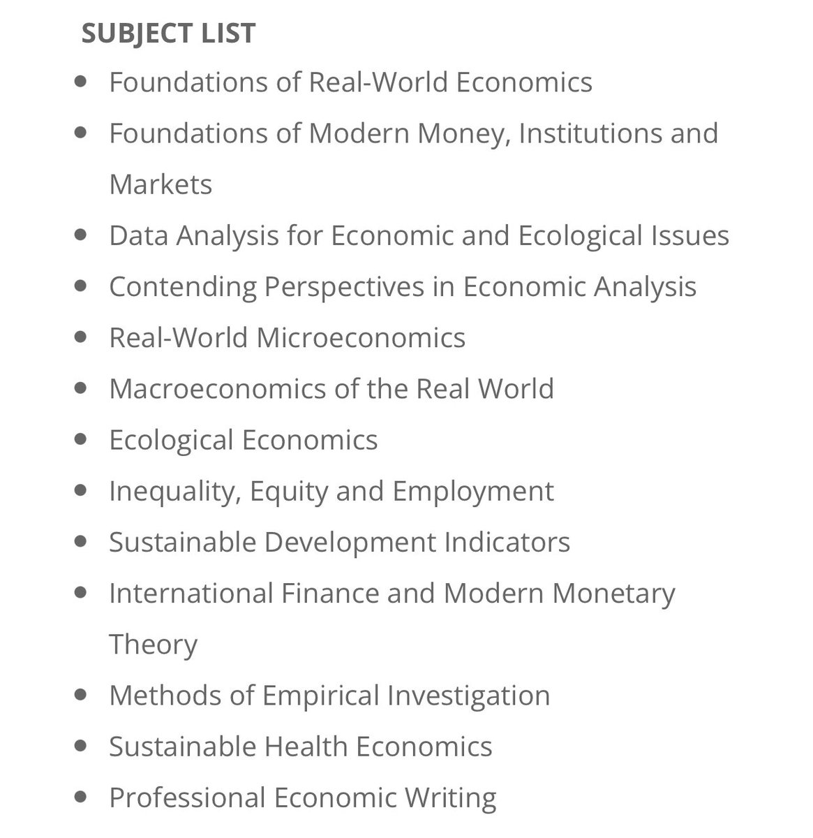 MMT Podcast (Christian Reilly) (@mmtpodcast) on Twitter photo ๐ฉ๐ปโ๐STUDY THE ECONOMICS OF SUSTAINABILITY ๐ฉ๐ปโ๐
Taught by the cream of MMT lecturers, find out more about <a href="/StevenHailAus/">Steven Hail</a> & <a href="/GabieBond/">Gabrielle Bond</a>โs ground-breaking <a href="/modernmoneylab/">Modern Money Lab</a> courses here: modernmoneylab.org.au/events/ ๐ฉ๐ปโ๐STUDY THE ECONOMICS OF SUSTAINABILITY ๐ฉ๐ปโ๐
Taught by the cream of MMT lecturers, find out more about <a href="/StevenHailAus/">Steven Hail</a> & <a href="/GabieBond/">Gabrielle Bond</a>โs ground-breaking <a href="/modernmoneylab/">Modern Money Lab</a> courses here: modernmoneylab.org.au/events/