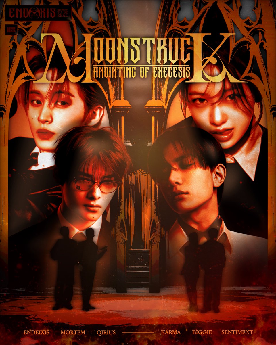 7NDEIXIS's tweet image. ⠀
⠀
࣪𖤐 TRACK II.

#ENDEIXIS  'MOONSTRUCK: ANOINTING OF EXEGESIS' ⋮ 𝗨𝗡𝗜𝗧 𝗣𝗢𝗦𝗧𝗘𝗥 

Do you hear their voices — your companionsʼ 𝐜𝐫𝐢𝐞𝐬 of 𝑑𝑖𝑠𝑏𝑒𝑙𝑖𝑒𝑓 ؟  

#MORTEM     #QIRIUS
#BIGGIE         #KARMA
#TheMorosObeisance
#TheForgottenExegesis
#MoonboundCurse

⠀