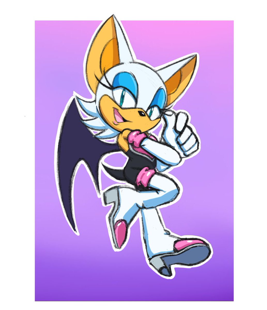 WildWildTJS's tweet image. Happy Birthday, Rouge!
