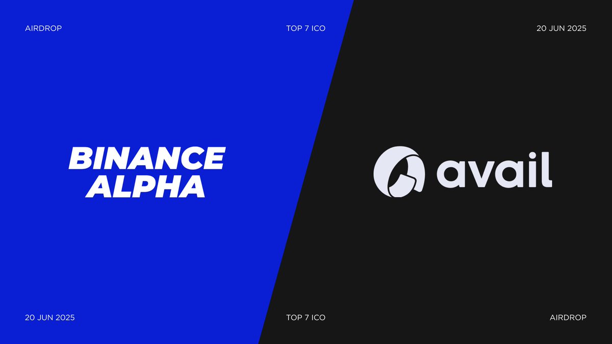 Avail $AVAIL #Airdrop for #BinanceAlpha Traders

To celebrate AVAIL listing on Binance Alpha, users have received an Airdrop.