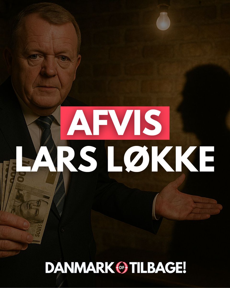 AFVIS LARS LØKKE!

Lars Løkke har i årevis snoet sig som en ål for at beholde magten.

Han har aldrig gjort det for danskernes skyld - han har gjort det for sin egen. 

Undervejs har han bidraget med den ene skandale efter den anden, og nu ser vi ham så prøve at købe sig til