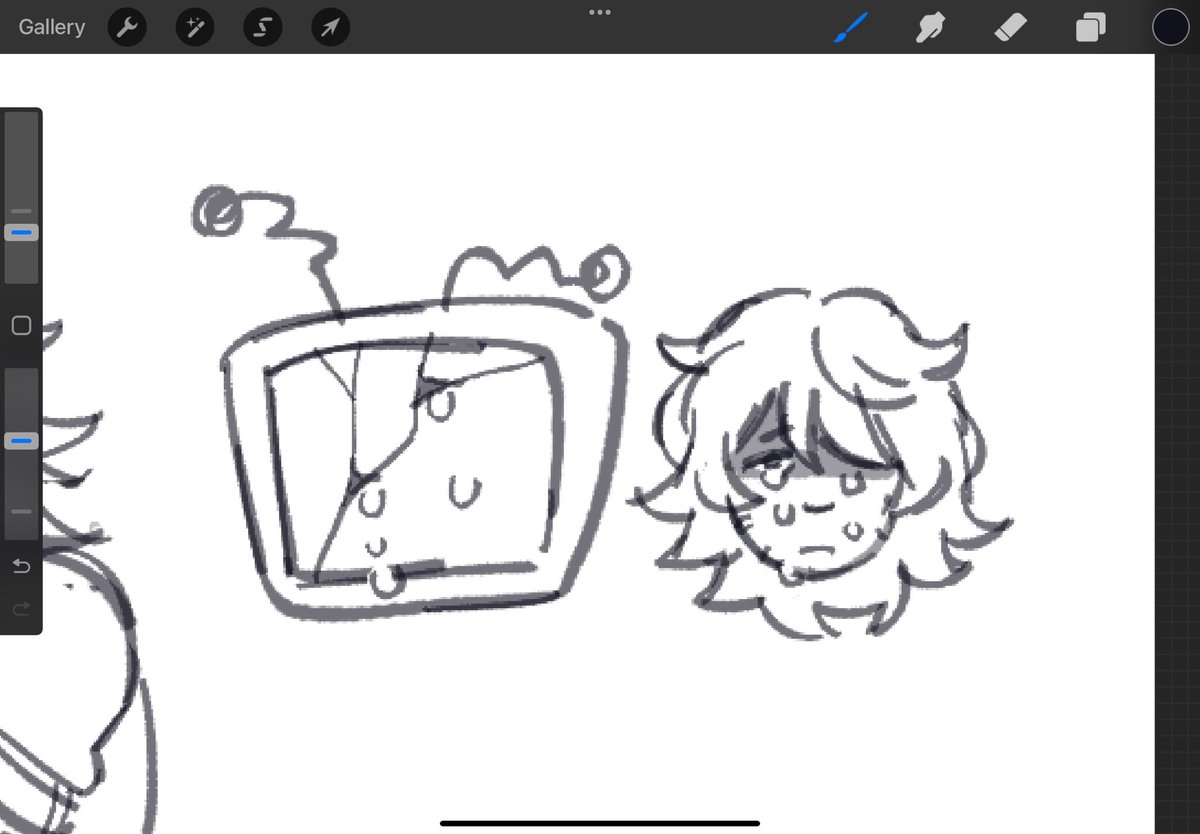 “The feeling that I'm losing them forever
And without really entering their world
I'm glad whenever I can share their laughter
That funny little kid”

#tenna #krisdreemurr #Krisdeltarune #deltarunespoilers #deltarune #DeltaruneChapter3 #mrTenna #tennadeltarune