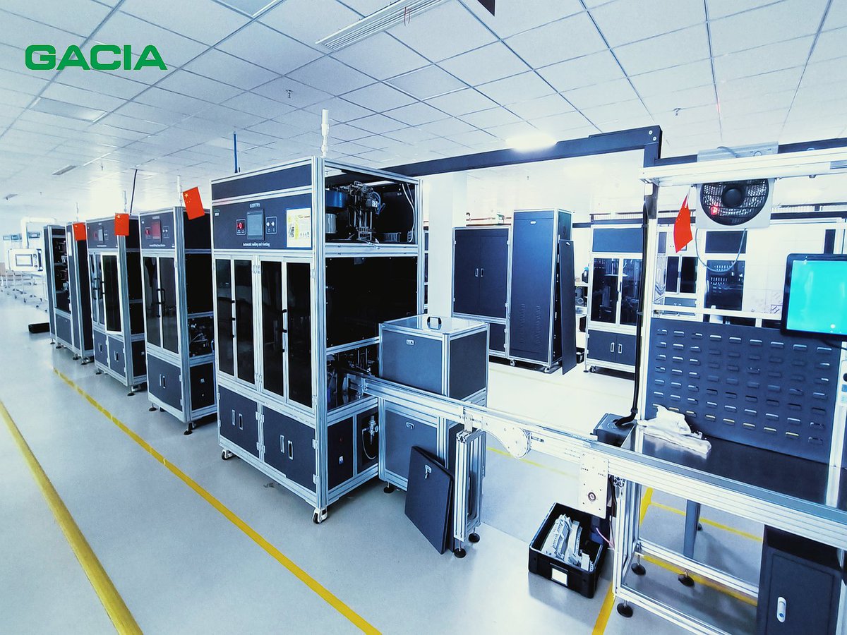 GACIA_manuf's tweet image. 📢 #GaciaSmartFactory&apos;s automated #SmartCircuitBreaker line: Efficient, quality production with auto-sorting, MES/ERP integration, remote O&amp;amp;M. Modular, visual system drives smart upgrades 🚀 #SmartManufacturing
