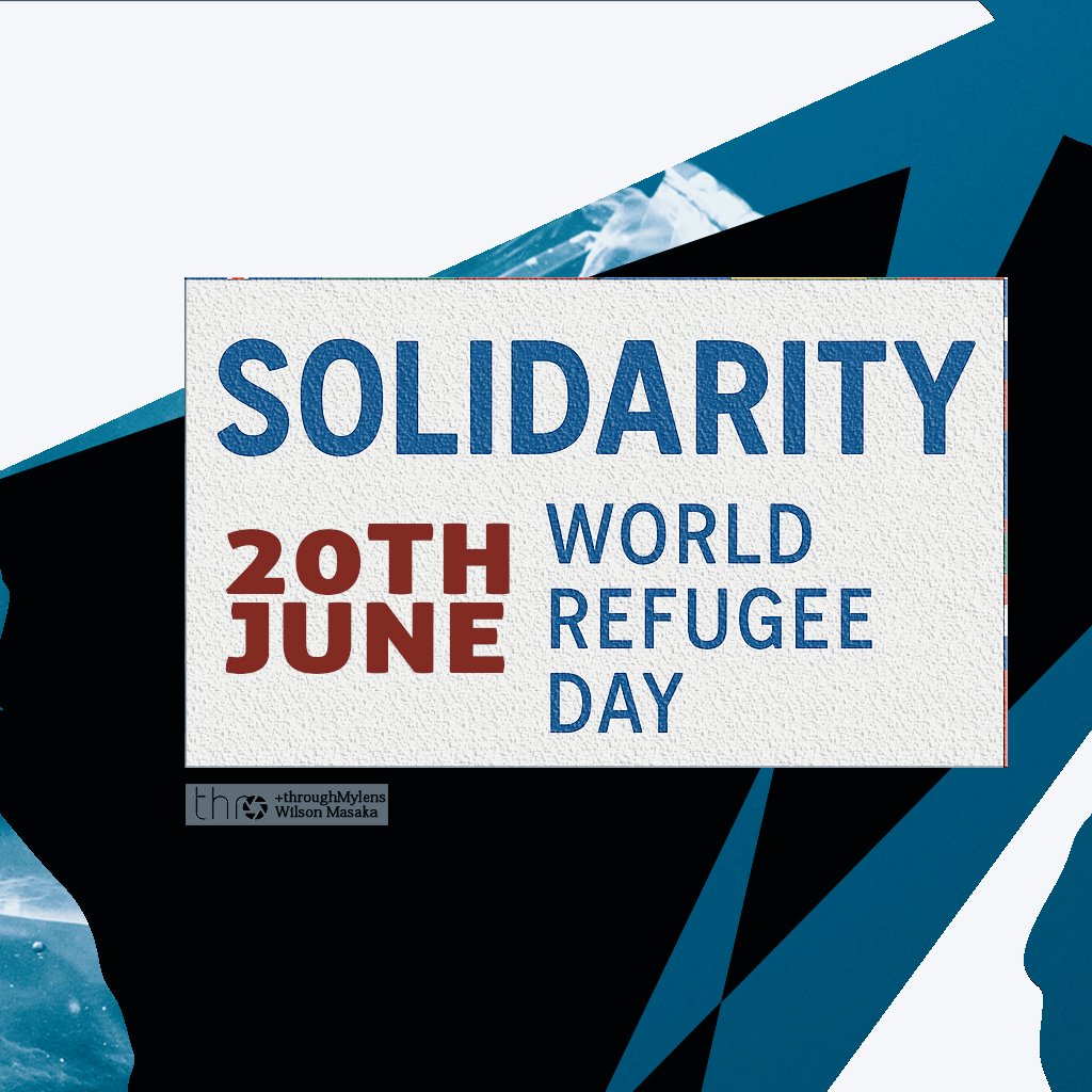 World Refugee Day June 20. 
#WorldRefugeeDay
📌 Solidarity With Refugees
#Ubuntu #Humanity "I aM Because We Are". <a href="/Refugees/">UNHCR, the UN Refugee Agency</a>
<a href="/UNHABITAT/">UN-Habitat</a> <a href="/UNHumanRights/">UN Human Rights</a>