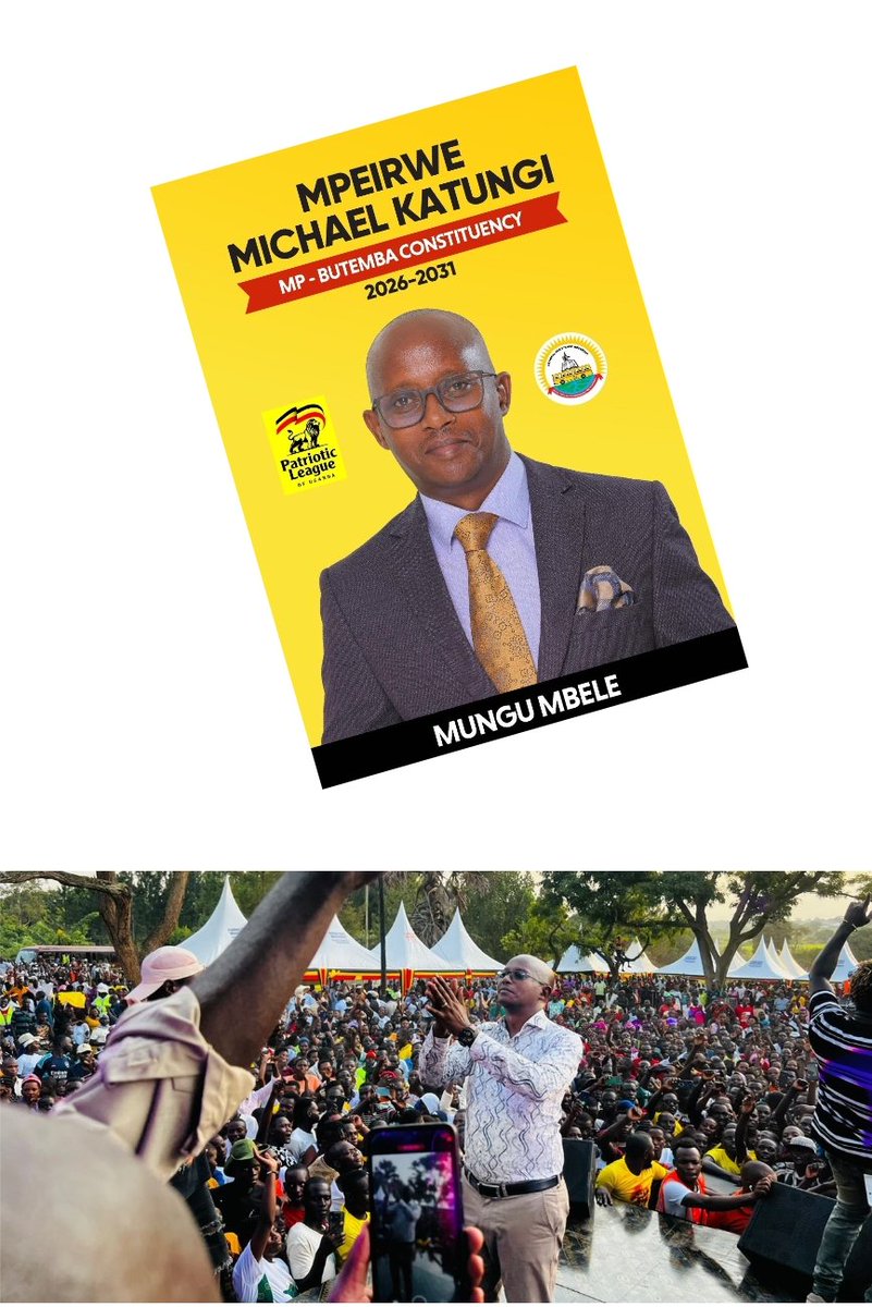 Macknon Twinamatsiko (@macknontwi14934) on Twitter photo "Butemba Constituency is fortunate to have Hon Mpeirwe Michael <a href="/MKatungi/">Michael Katungi.</a>, whose experience and devotion to serving his people inspire confidence and progress."
'MUNGU MBELE'
<a href="/mkainerugaba/">Muhoozi Kainerugaba</a>
<a href="/KagutaMuseveni/">Yoweri K Museveni</a>
<a href="/kamukamafredie/">Kamukama Fredie #FutureSecured #PLU</a> "Butemba Constituency is fortunate to have Hon Mpeirwe Michael <a href="/MKatungi/">Michael Katungi.</a>, whose experience and devotion to serving his people inspire confidence and progress."
'MUNGU MBELE'
<a href="/mkainerugaba/">Muhoozi Kainerugaba</a>
<a href="/KagutaMuseveni/">Yoweri K Museveni</a>
<a href="/kamukamafredie/">Kamukama Fredie #FutureSecured #PLU</a>