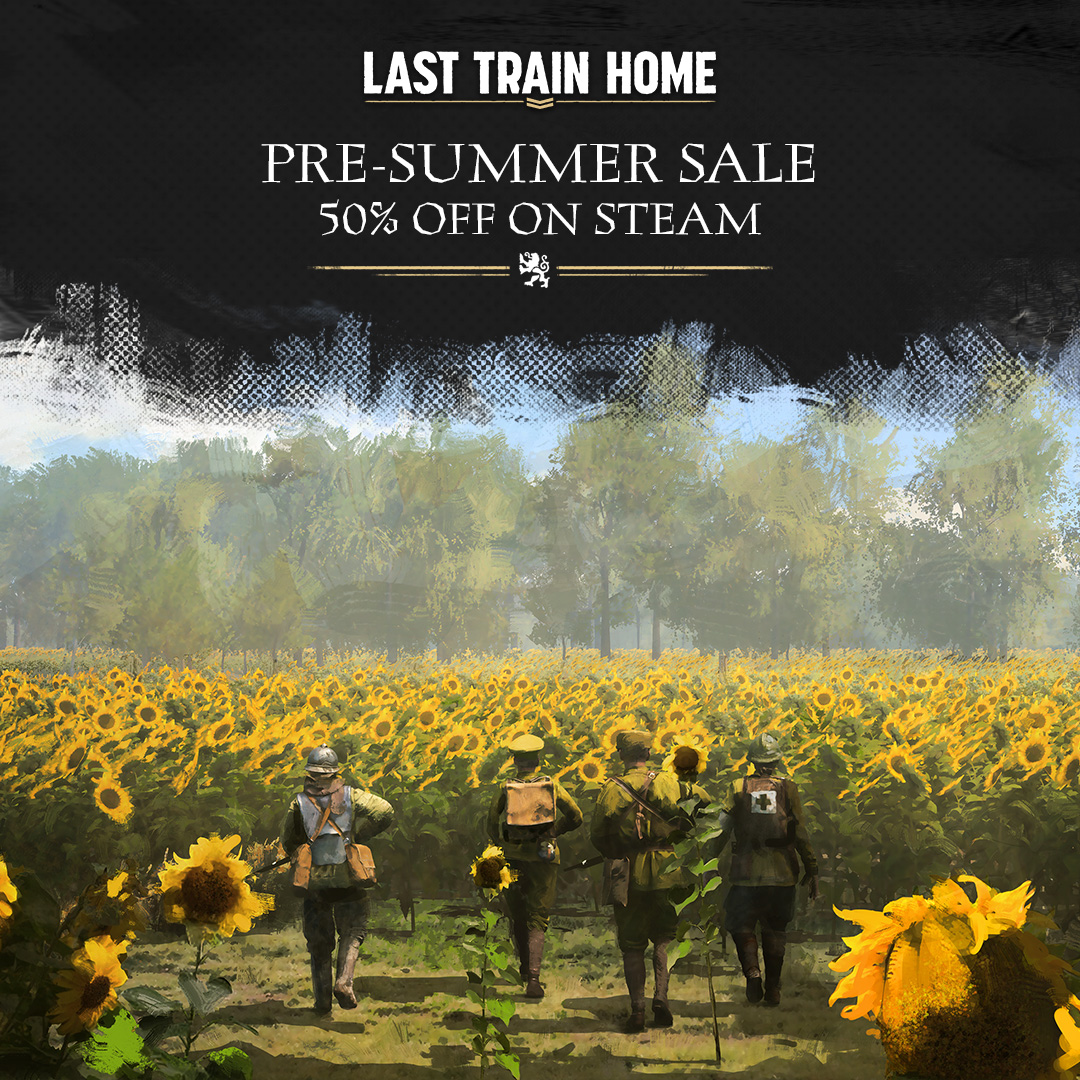 Ashborne Games (@ashbornegames) on Twitter photo Grab Last Train Home at a discount! 🚂
Enjoy 50% off on Steam with the <a href="/THQNordic/">THQ Nordic</a> Pre-Summer Sale ☀️ Catch the sale before it ends! Grab Last Train Home at a discount! 🚂
Enjoy 50% off on Steam with the <a href="/THQNordic/">THQ Nordic</a> Pre-Summer Sale ☀️ Catch the sale before it ends!