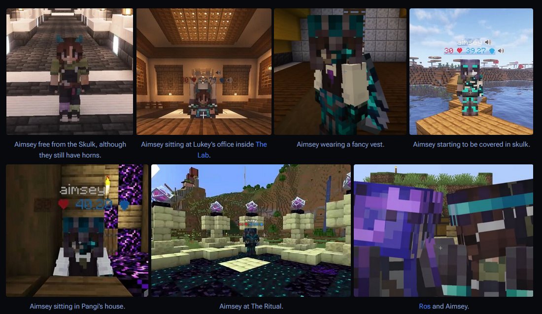 therealmsmpwiki's tweet image. 🖼 | Oh the humble tr!Aimsey...