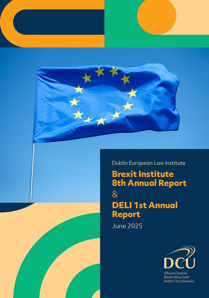 Niels Kirst (@nielskirst) on Twitter photo Big news: Our 2025 Annual Report is out — for the first time, as a joint report of the <a href="/DCU_Brexit_Inst/">DCU Brexit Institute</a> and the new <a href="/DELI_DCU/">Dublin European Law Institute (DELI)</a>.
New projects, high-level events, major impact, and a new chapter for EU legal research at <a href="/DCU/">Dublin City University</a>.
📘 Curious? Read it here 👉 dcubrexitinstitute.eu/wp-content/upl… Big news: Our 2025 Annual Report is out — for the first time, as a joint report of the <a href="/DCU_Brexit_Inst/">DCU Brexit Institute</a> and the new <a href="/DELI_DCU/">Dublin European Law Institute (DELI)</a>.
New projects, high-level events, major impact, and a new chapter for EU legal research at <a href="/DCU/">Dublin City University</a>.
📘 Curious? Read it here 👉 dcubrexitinstitute.eu/wp-content/upl…