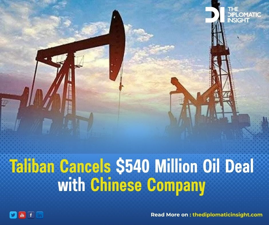The Taliban-led Afghan government has officially 

canceled a major oil extraction contract with a Chinese 

firm, citing repeated breaches of the agreement.

thediplomaticinsight.com/taliban-cancel…

#Taliban #Afghanistan #Chinese #Oil #IranIsraelConflict #IsraelTerroristState