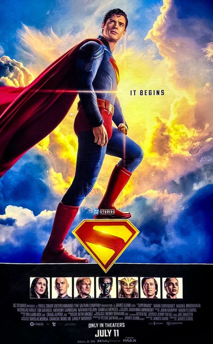 LeyendasDC's tweet photo. Nuevo póster (ahora en HD) de SUPERMAN https://t.co/mKPEuhvK51