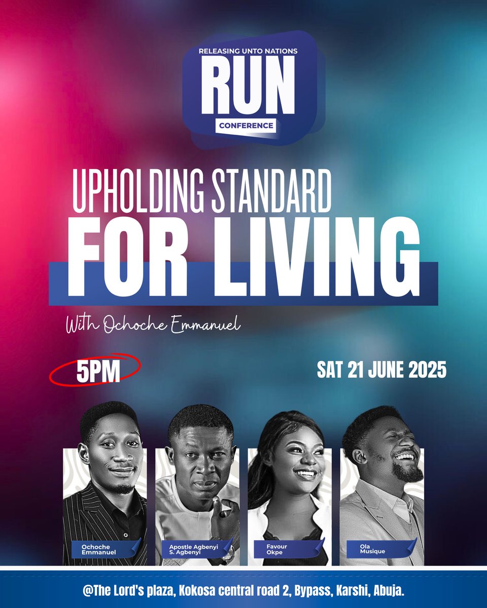 northside_kingz's tweet image. Tomorrow by 5pm we’re set for an impartation and an encounter.
God has you in mind, if you’re in and around you don’t want to miss this meeting for anything.
Tell a friend to tell a friend. #runconference #ochocheemmanuel #constructtuesday #constructionconference2025 #Ignite #tcp