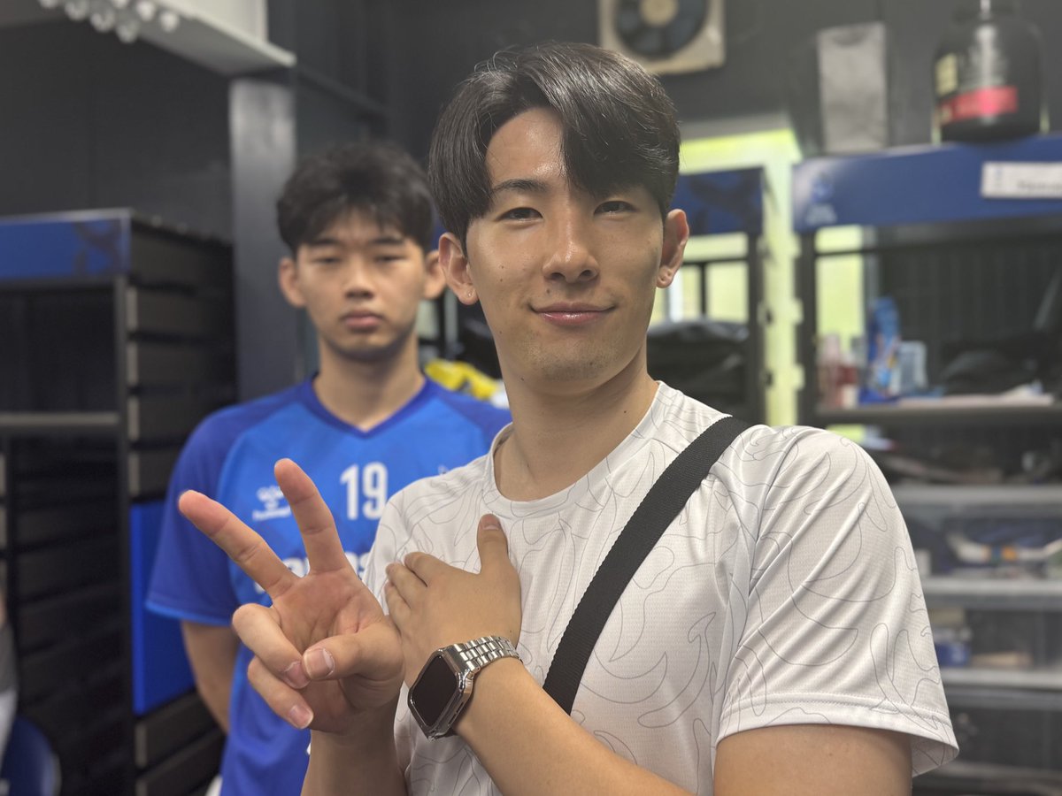 🔵ブルテオン情報🔵
日本代表Bチームで活動している #垂水優芽 選手、#西川馨太郎 選手がトレーニングに🏋️✨
おかえり✨そしていってらっしゃい🔥🔥
#大阪ブルテオン 
#OSAKABLUTEON