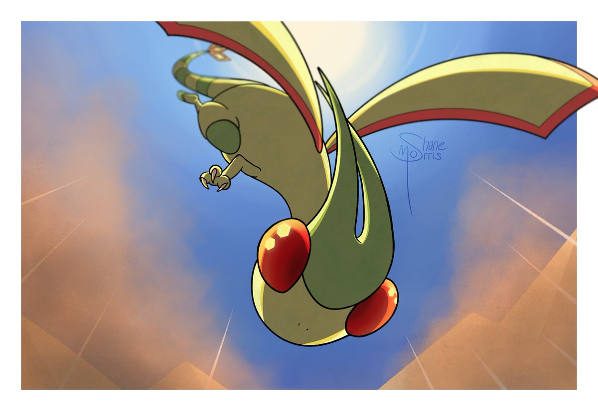 ShaneTheGo's tweet photo. I just think Flygon is really cool

#Pokemon #pokemonfanart #Flygon https://t.co/vQK4z80FDQ