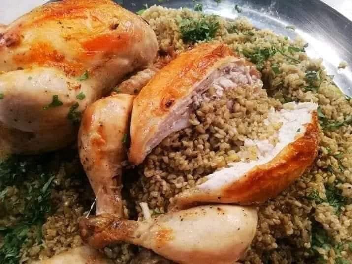 الفراخ المحشيه وجمال الفراخ المحشيه 😋❤️