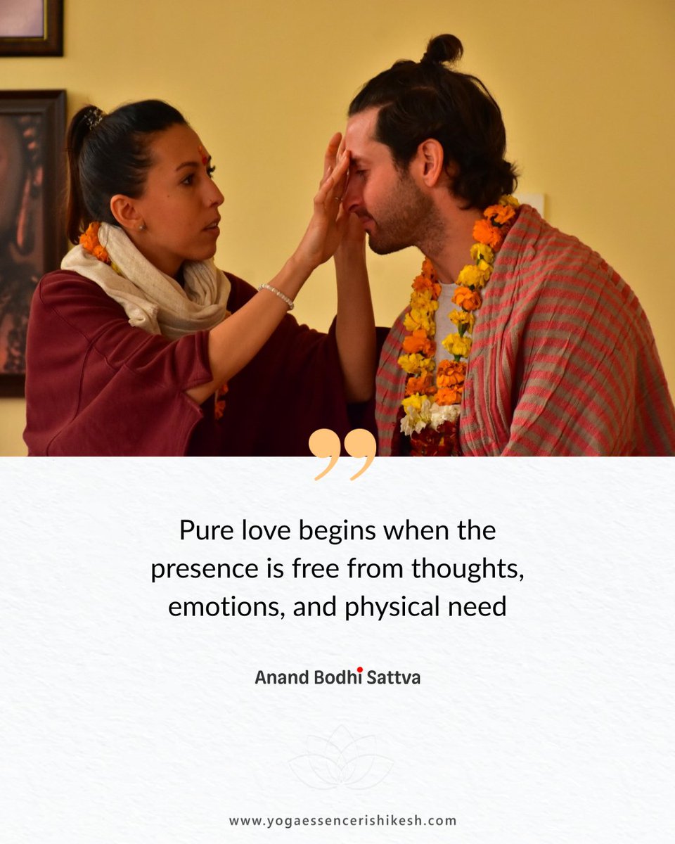 AnandBodhiSatva's tweet image. Pure love blossoms in the silence of our presence
beyond thoughts, emotions, and desires. 🌸🕊️
When we meet each other in this space, we touch the sacred. 🤍🙏

🌿Pure love begins when the presence is free from thoughts, emotions, and physical need

#PureLove #SacredConnection