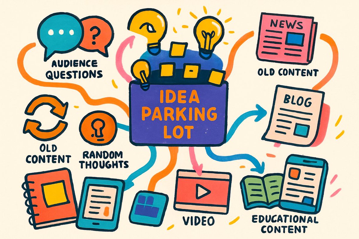 LoomuAI's tweet photo. "I have nothing to write about" - every creator's nightmare.

Here's my content idea generation system:

📚 Keep an "idea parking lot" - capture random thoughts immediately
🗣️ Listen to your audience's questions (comments, DMs, emails)
📰 Curate industry news with your unique take
🔄 Revisit old content that performed well
💭 Share your learning process, not just the results

Ideas are everywhere when you're actively collecting them.

The best content often comes from your daily experiences.

#ContentIdeas #CreatorTips #WritingTips