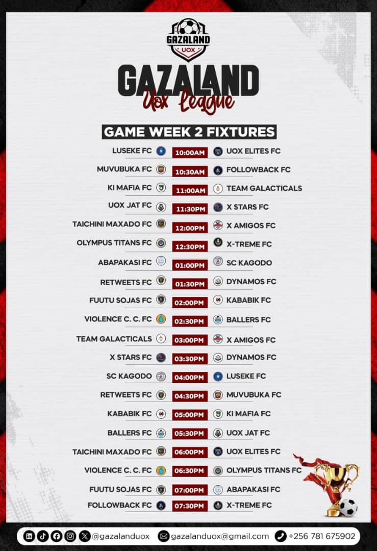 Lest we forget 📌
This sunday we are out for GW 2 of #UOXLeague , lets show up and have fun.