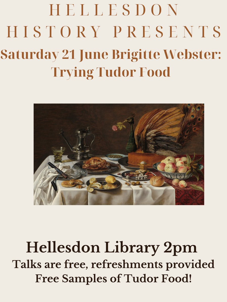 In case you want to brave it. Delicious fruity Tudor tartlets following foody talk and engaging chat. Opportunity to purchase #EatingWithTheTudors or get your copy signed! #Norfolk