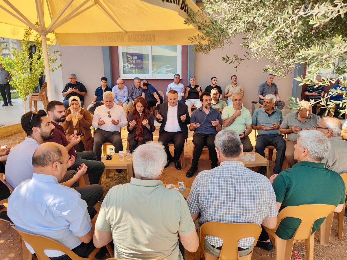 📍Mersin

Önceki Dönem İl Başkanımız Ali Kılıç abimizin vefat eden ablası Yüksel Saygı’nın taziyesine; teşkilatımız ile birlikte katıldık.

Merhumeye Allah’tan rahmet, ailesine ve yakınlarına sabır ve başsağlığı diliyorum. Mekânı Cenneti olsun.