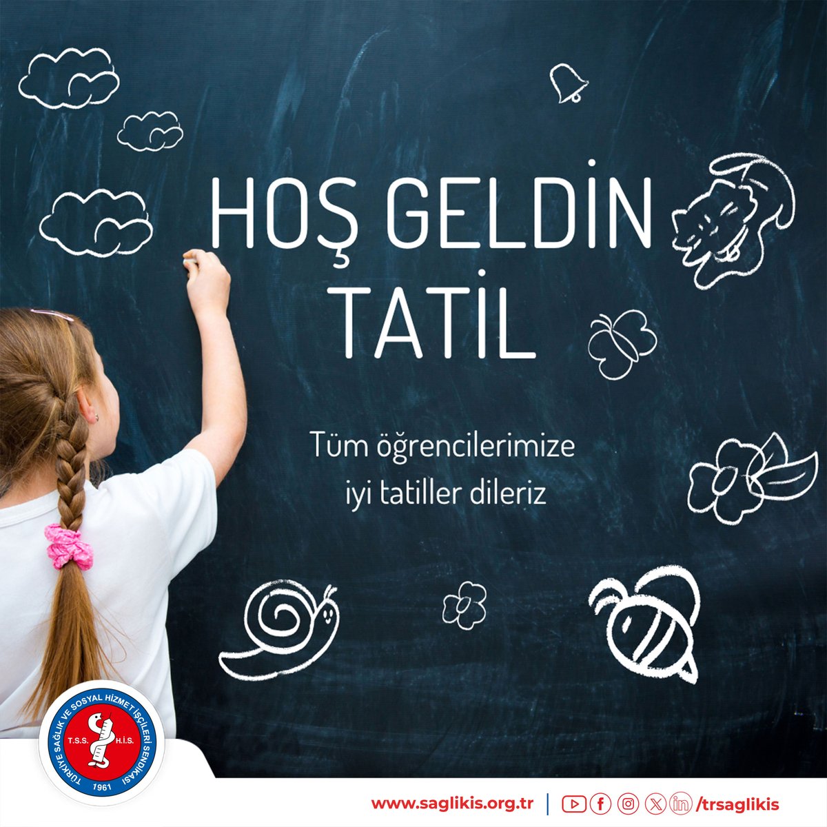 Bir eğitim-öğretim yılının daha sonuna geldik.
Bu süreçte azimle çalışan tüm öğrencilerimizi gönülden kutluyor, hak ettikleri tatili dolu dolu geçirmelerini diliyoruz.
İyi tatiller!