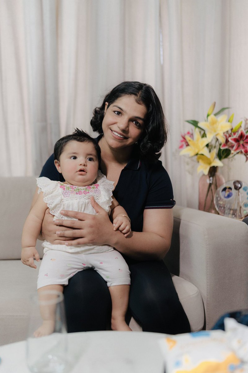 A Short Story Behind My Daughter’s Name:-
Saori Yoshida is a 4-time Olympic champion and a legendary Japanese wrestler.
When I began my wrestling journey, I had a strong desire to meet her one day — and eventually, I did.
From that moment, I made a promise to myself: if I ever