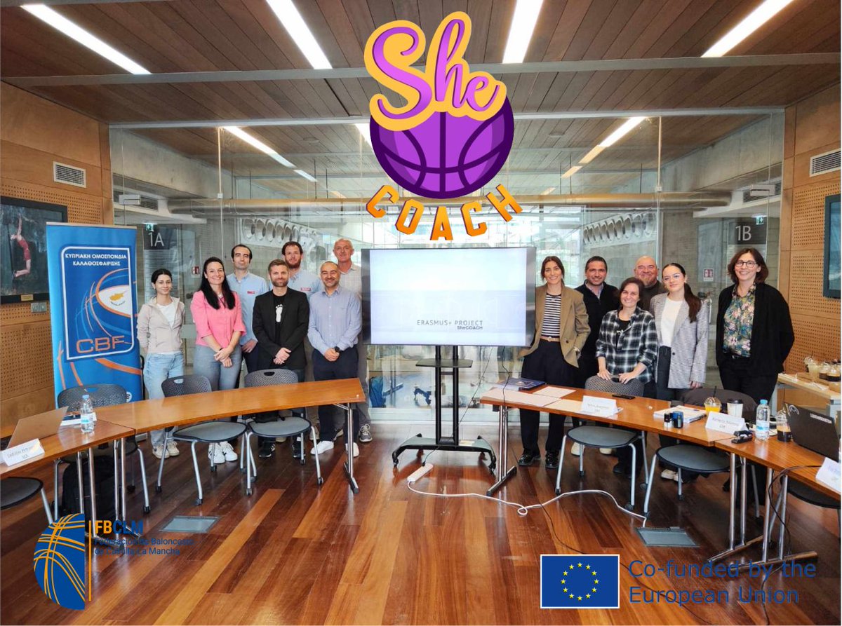 #ProyectosErasmus+ | “SheCOACH”, un impulso europeo para la igualdad en el deporte que cuenta con el compromiso de la FBCLM.
TODA LA INFO👇👇
📰 fbclm.net/proyectoserasm…
#PasionXBasketCLM
#shecoacheu
#shecoachproject